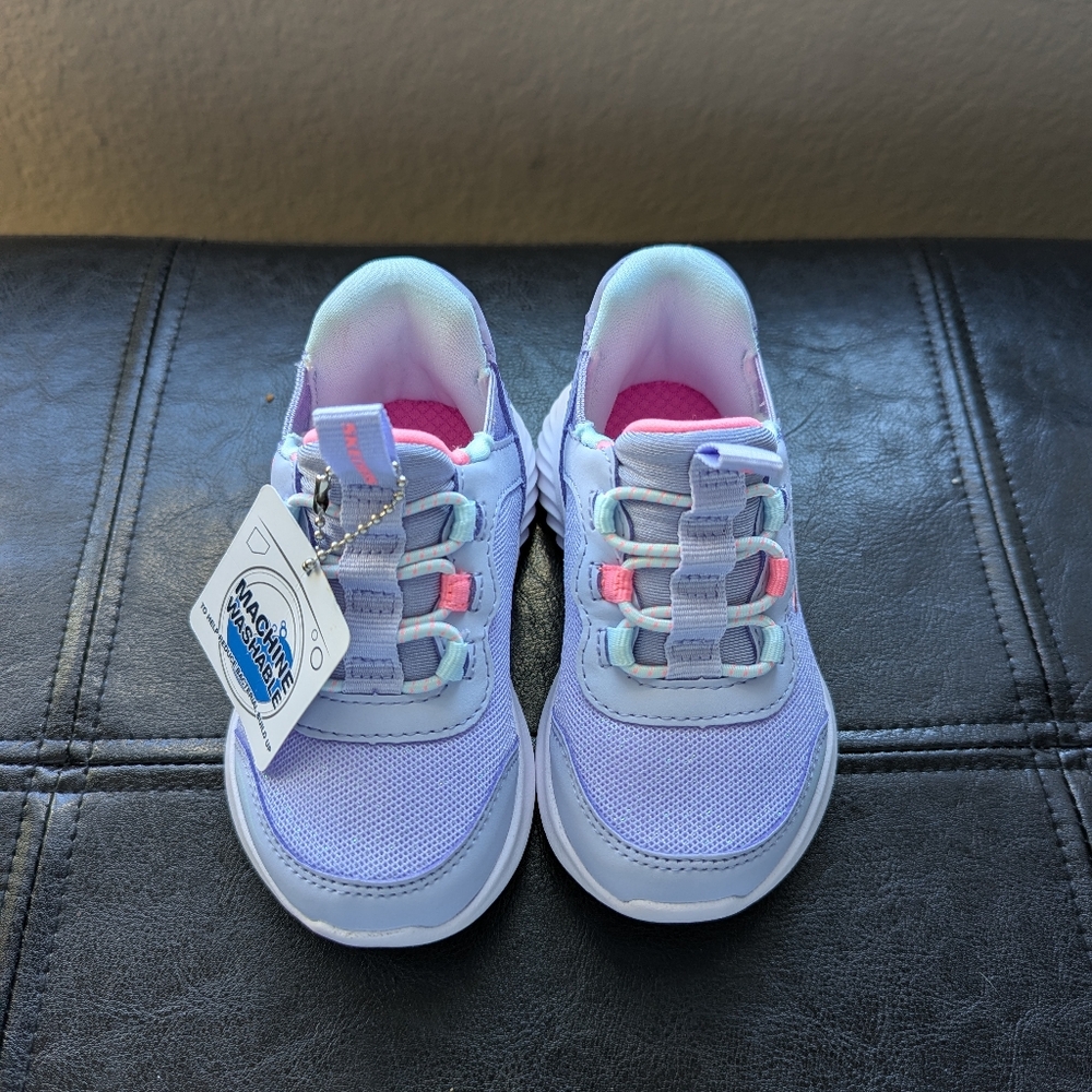 Skechers Toddler Lavender and Pink Sneakers
